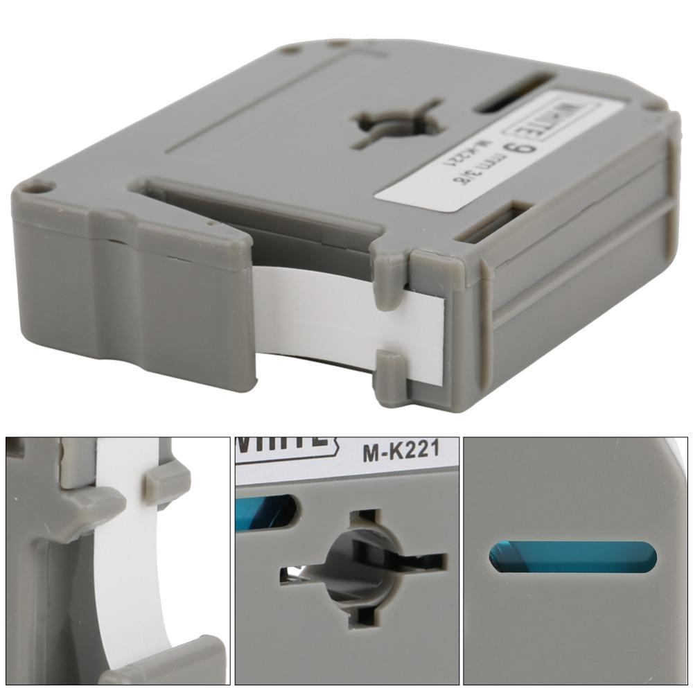 9mm × 8m Label Tape Label Tape Printer for Brother Label Printer PT-65/70/80 Retail Labeling