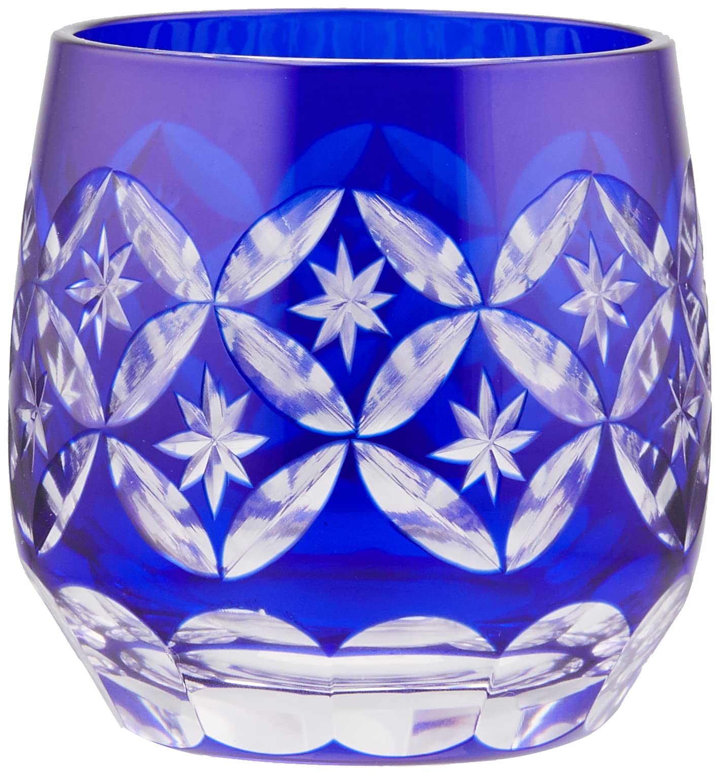 

Sumida Edo Kiriko Museum Kaiseki Cup Stars Cloisonné (Indigo) YTM-3B синий