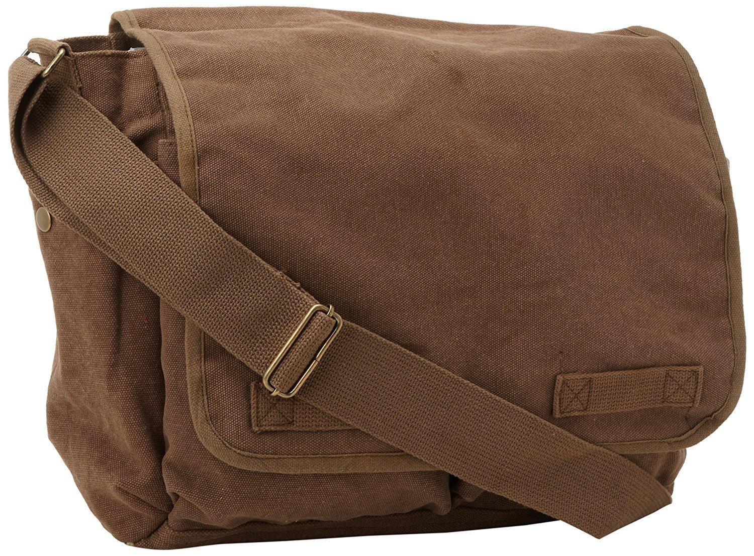 

Rothco Messenger Bag HW Classic Earth Brown коричневий