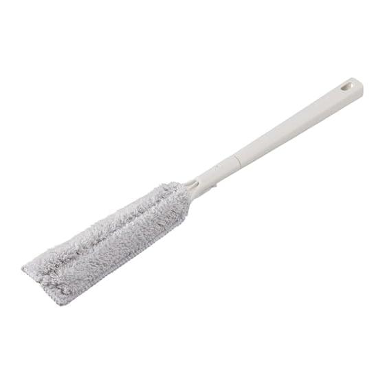 Yamazaki Sangyo Air Conditioner Air Vent Vent Louver Wing Gap Gap Clearance Cleaning Brush Wiper Mop Body Total Length 37cm Reaches High Places