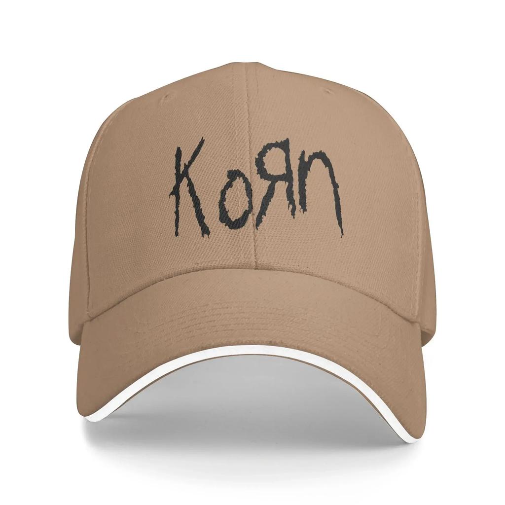 Musik Rock Korn Band Baseballkappe Fitted Retro Trucker-Kappe Sommer Unisex-Teens Outdoor Sport Snapback-Kappe