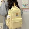 School bag, school bag, female style, high school student, large-capacity backpack, college student summer backpack, simple leisure travel backpack