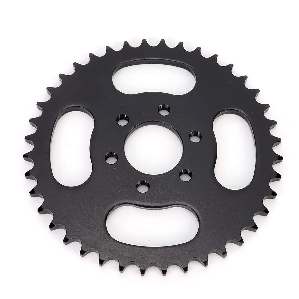 KIMISS Rear Sprocket, ATV Quad 428 Chain Rear Sprocket Fit SUNL Roketa JCL NST 125 150 200 250