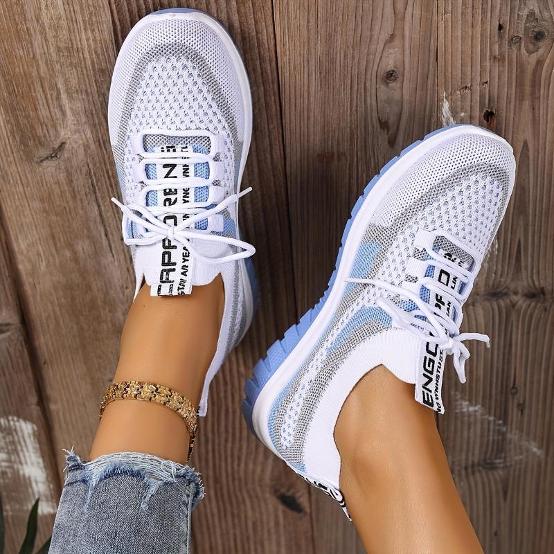 Shoes Women's Shoes Hundred New Sneakers Mesh Breathable Casual Single Shoes