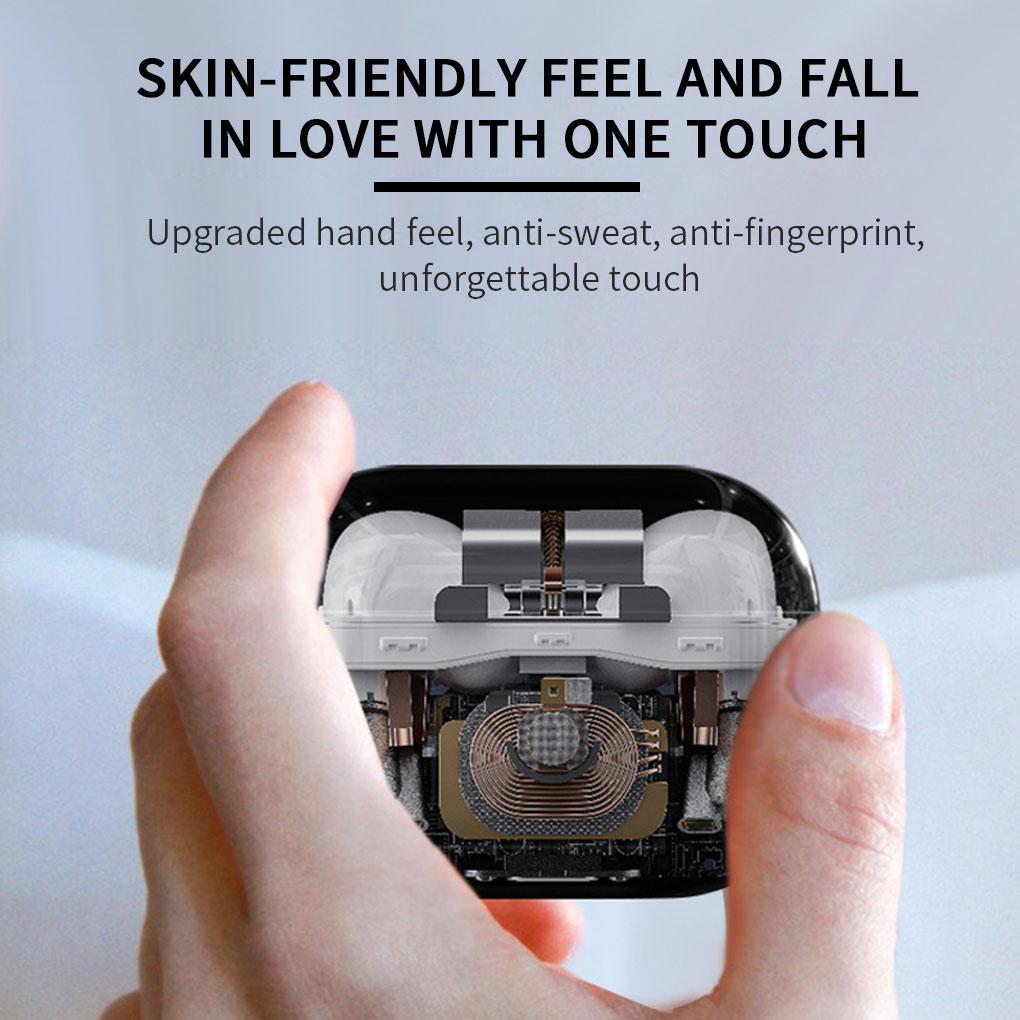 Earbuds Case Portable Earphone Cover Portable Earphone Cover TPU Bluetooth-compatible Wireless Headphone Storage Box