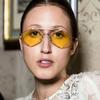 Small Square Sunglasses Women Luxury Sun Glasses Diamond Rhombus Metal Frame Retro Unisex Men Eyewear Shades Oculus Uv400