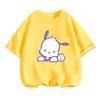 Summer New T-Shirt Children's Sanrio Fashion Casual Wear Boys and Girls Clothing