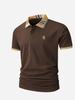 Herren Casual Arbeits Polohemd Schnelltrocknend Kurzarm Golf T-Shirts Outdoor Sportoberteile