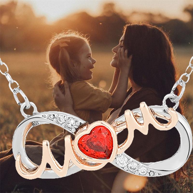 

Mom Cross Heart Necklace Mother S Day Gift Necklace Pendant серебряный