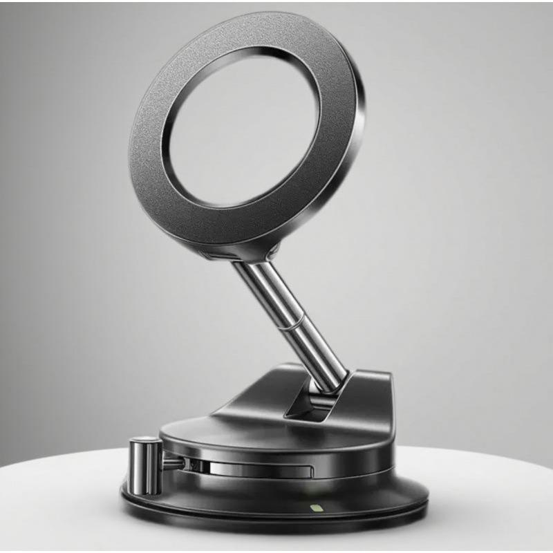 Shockproof Rotatable Magnetic Car Phone Holder with Suction Cup for Dashboard