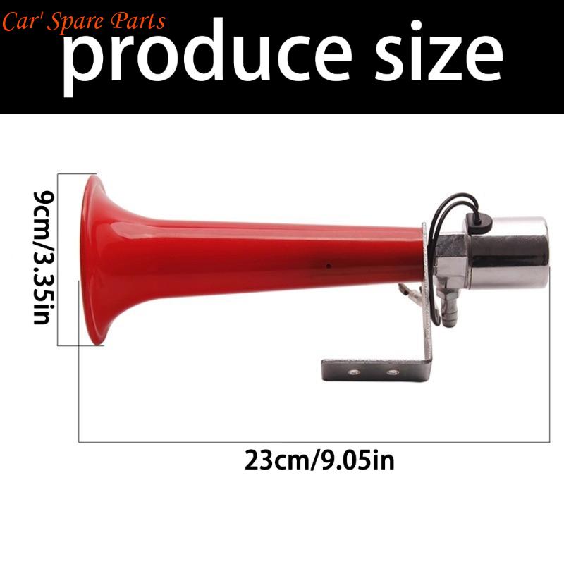 Y4UA Universal Marine Boat Horn Trumpet Easy Mounting Low Power Consumption Air Horn 12V 24V for Car Truck