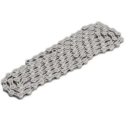 Bicycle Chain 116 Links Fully Plated Variable Speed Bike Chain with Hook and Loop Link Block for Mountain Road Bicycle