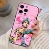 JOJOS B-Bizarres Adventures Phone Case For iPhone 17,16,15,14,13,12,11 Plus,Pro Max,XS,Soft Silicone Black Cover