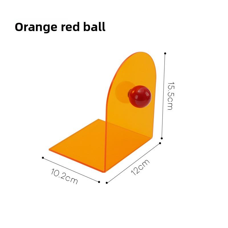 Qiuqiu L-shaped Bookend Stands On The Desks of Students In The Office Study