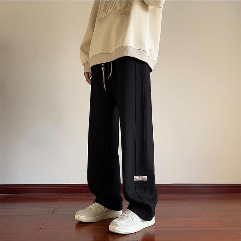 NASA MARVEL Men's Straight-Leg Casual Cargo Pants