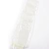 Pristine GUCCI Tie GG Logo Crest Wide Tie Light Blue Silk Mens Used