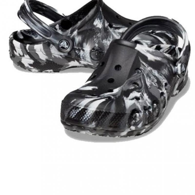 Crocs Public Baya Marble Clogs Black 206935 066
