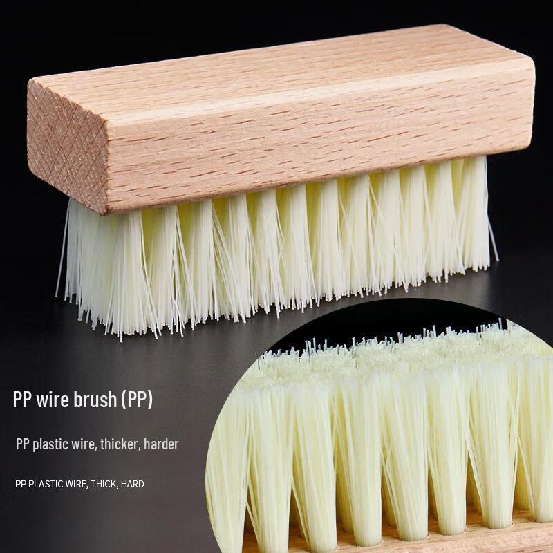 SEE KEAN Wooden Handle Shoe Brush