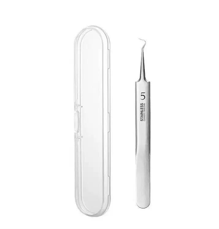 Stainless Steel Blackhead & Zit Extractor Tweezers