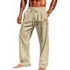 Pánská kombinéza Stahovací vícekapsové ležérní kalhoty Turistické kalhoty Bavlněné keprové kalhoty