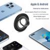 Magnetic Ring Stand for Apple 12-15 Phones - No Adhesive, Metal Design