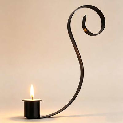 Vintage Style Metal Candle Holder for Mason Jars Rustic Farmhouse Jar Candle Insert Wedding Party