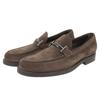 TOD'S Excellent condition suede double-T bit loafers for men, dark brown, size 7 shoes 7 Dark brownUsed