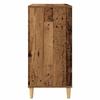 Turntable Stand Reclaimed Wood 71 X 39.5 X 83 Cm Engineered Wood
