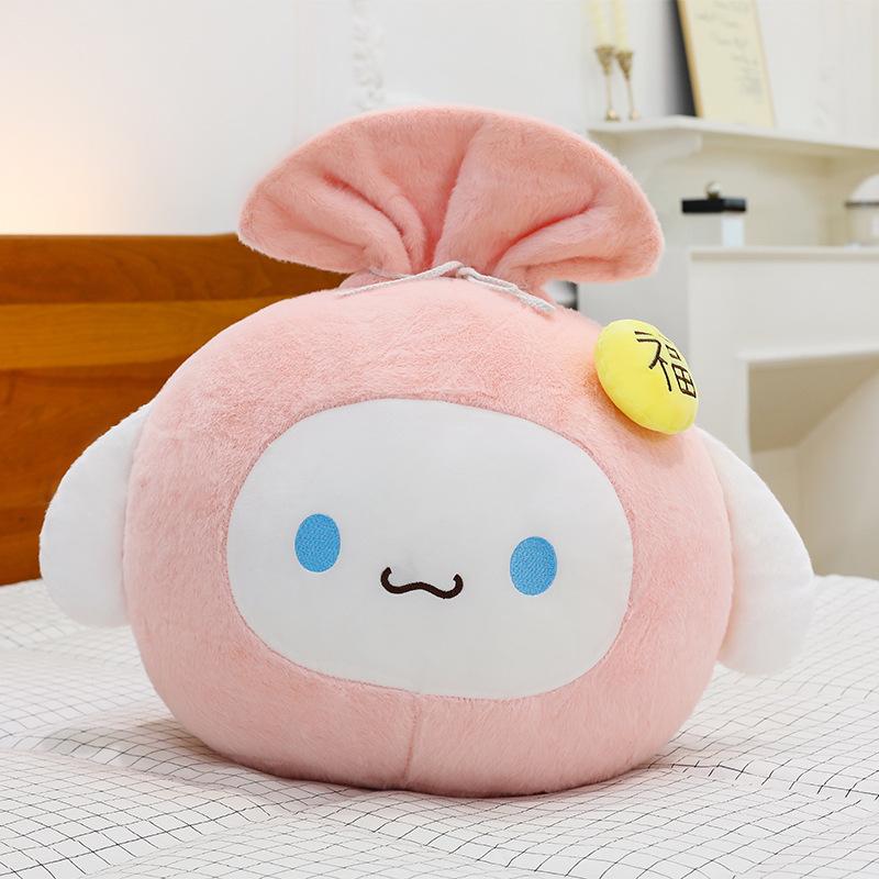 Cute Merlot bag plush toy for girlfriend birthday gift sleeping pillow car sofa cushion