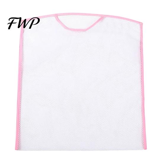 Large Capacity Mesh Bag Hanging Pillow Drying Net Foldable Windproof Shoes Socks Plush Doll Quick Dry Toy Dryer Heavy Duty Throw Air-dry Pouch S розовый
