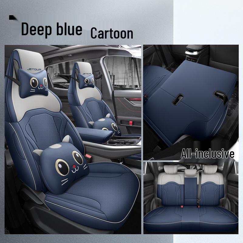 LTCS Jietu Dasheng Sports Leather Car Seat Cover: Fashionable, Year-Round Cushion