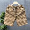 Men's Summer Sports Shorts, Fashion Green Capris, Harajuku High Street Men's Clothing, Street Trend Clothingbvv