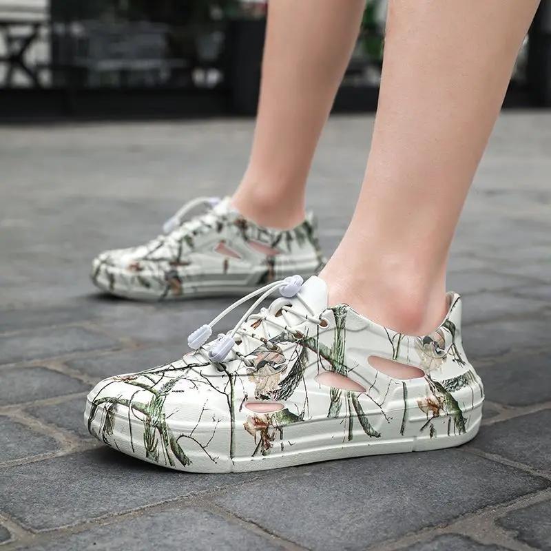 

Fashion Ultralight Male Shoe Hole Shoes Closed Toe 39 2025 Styles Comfortable New Fashion Non-slip Eva Big Size Descount Men s Sandal 38-39