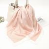 New Striped Printed Hijab Silk Satin Square Scarf Muslim Women Hijab Soft Bandana Headscarf Summer Thin Shawl Headband