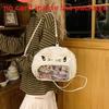 Itabag Plush Cat Backpack Animal Shoulder Bag With Adjustable Straps Shoulder