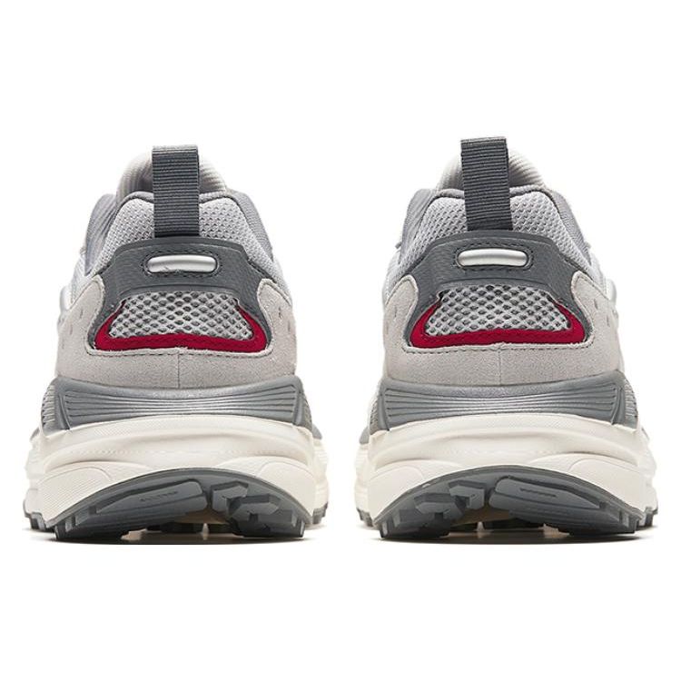 Anta Engine Comfortable Versatile Shock Absorbing Non-Slip Wear-Resistant Low-Top Casual Shoes Men sneakers Silver 112348863-3