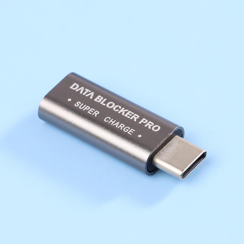 

1 шт. USB Type-C, роз’єм для блокування даних, запобігання викиду даних сірий колір