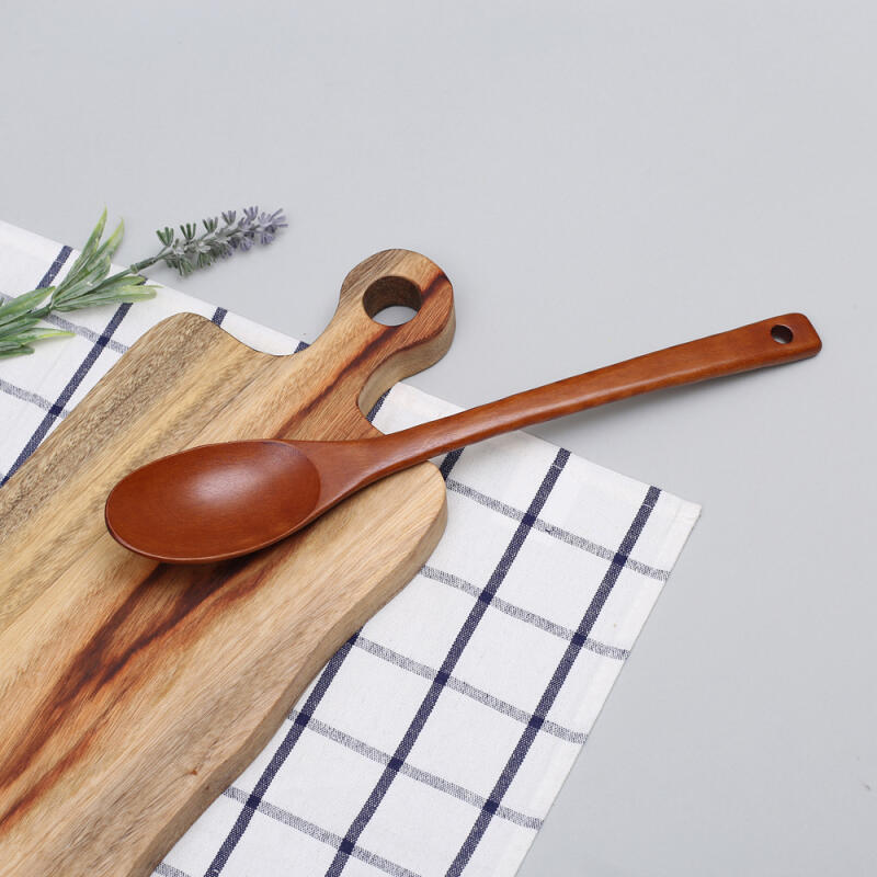 Rosewood Lacquer Stir-frying Spoon (Large) Cooking Spoon