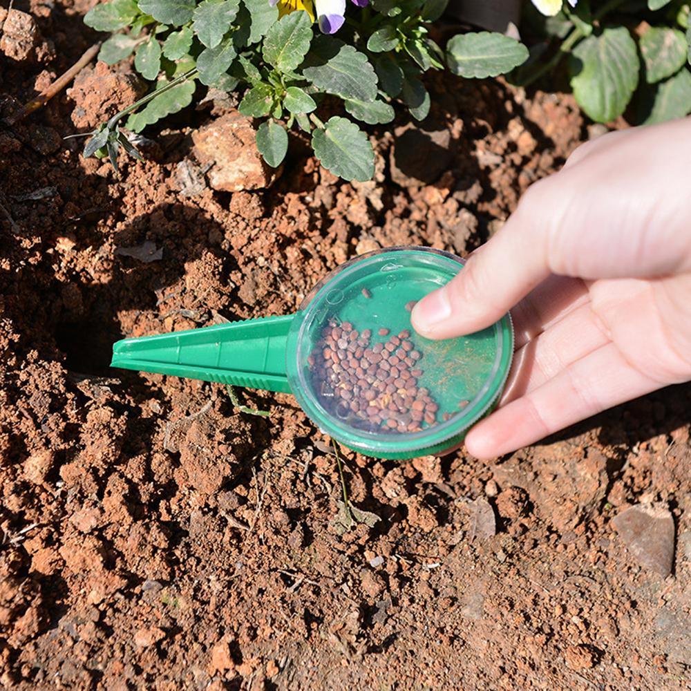 1PC Pflanzensamen Sämann Pflanzensämaschine Garten Multifunktions Seeding Dispenser Werkzeuge Anpassung an Verschiedene Größen von Samen