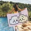 Cute C-Chiika-waS Towel Quick Drying Beach Towels Are Suitable For Swimming Pools Camping Yoga And The Gym