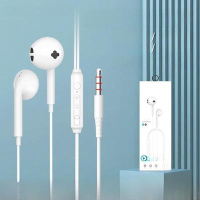 E12 In-Ear Wired Earphones: Stereo Surround with Heavy Bass for Mobile and Computer