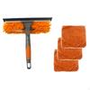 Window Cleaner Tool 2 In 1 Convenient Multifunctional Household Durability Supplies with 3 Cloth