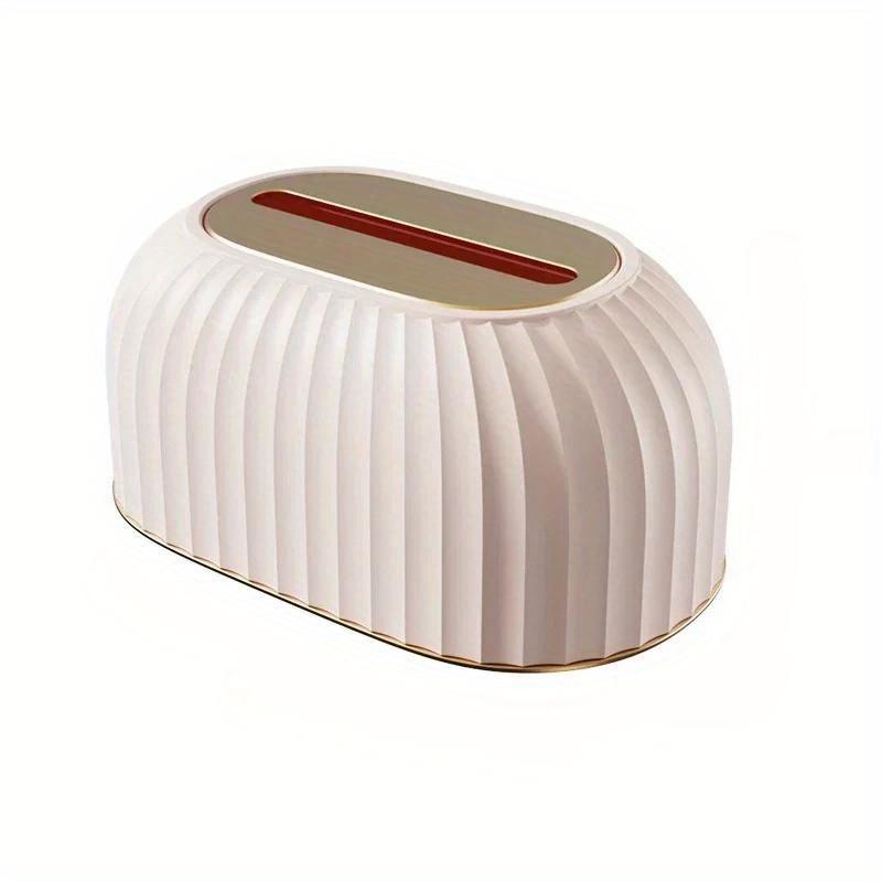 Nordic Striped Tissue Box Holder High Quality Toilet Paper Box Table Napkin Holder Car Tissue Paper Dispenser Home Decoration