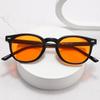 Small Retro Sunglasses Korean Style UV400 Oval Square Cat Eye Sun Glasses Street Decorative Sun Shades Eyewears
