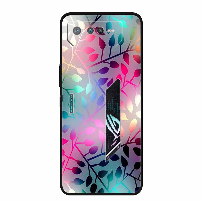 Für Asus ROG Phone 6 Hülle Luxus Silikon TPU Weiche Abdeckung Handyhülle für Asus ROG Phone 6 Pro Funda Rog6 Schutz Hülle Cartoon Hülle