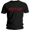 Motley Crue Distressed Logo T-Shirt Black New Unisex T-Shirt