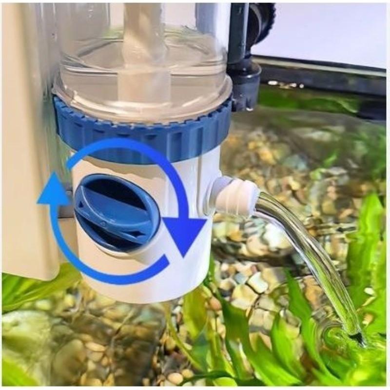 Filtro per Acquario Serbatoio Pesci Attrezzatura per la Pulizia Filtro Hang-On Raccoglitore di Schiuma Integrato Filtro Versatile