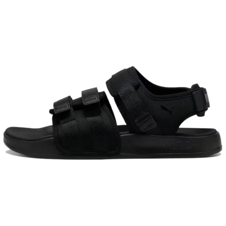 Puma Leadcat City Sandal Comfortable Versatile Beach Sandals Unisex Sandals Black 389079-09