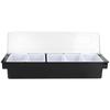 Seasoning Box with Lid Bar Condiment Holder Fruit Case Dispenser Milk Tea Shop Accessory5