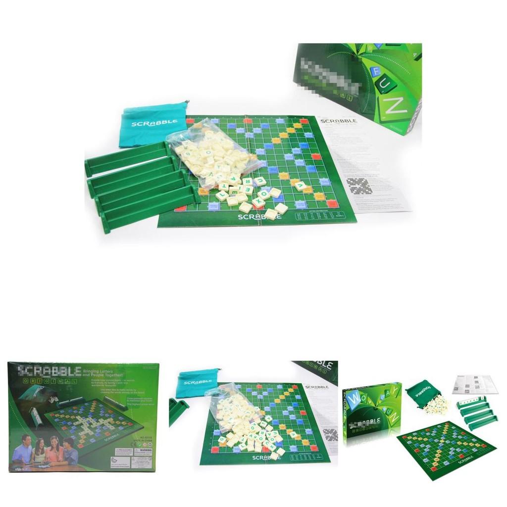 Classico Scrabble Originale Gioco da Tavolo per Formare Parole per Divertimento in Famiglia e Apprendimento